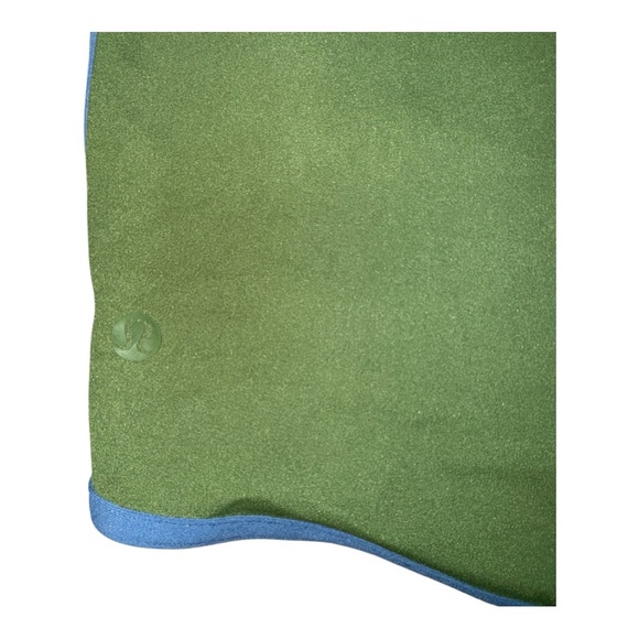 Lululemon Nulu Sporty Trim High-Rise Short 3” London Fog/Blue Twill Sz 8 NWT - Picture 3 of 5